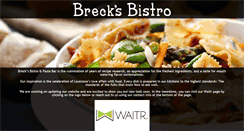 Desktop Screenshot of brecksbistro.com